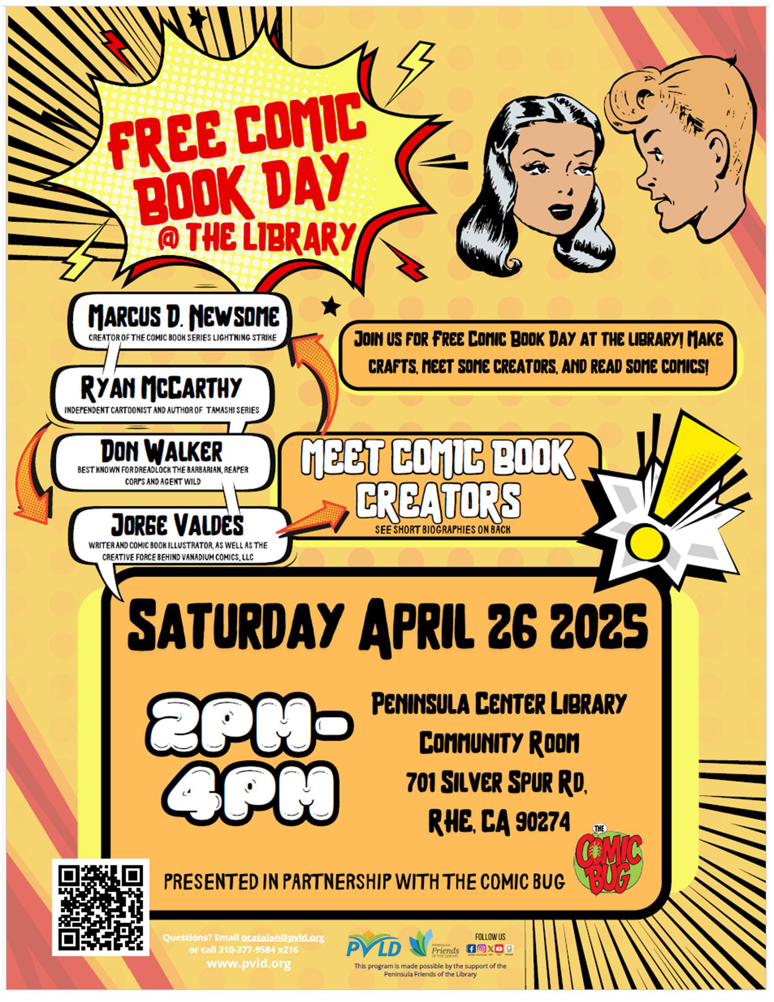 Free Comic Book Day @Peninsula Center Library