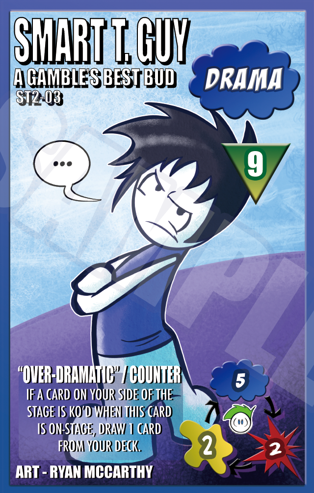 ST2-03 Smart T. Guy: A Gambl's Best Bud - Ryan McCarthy