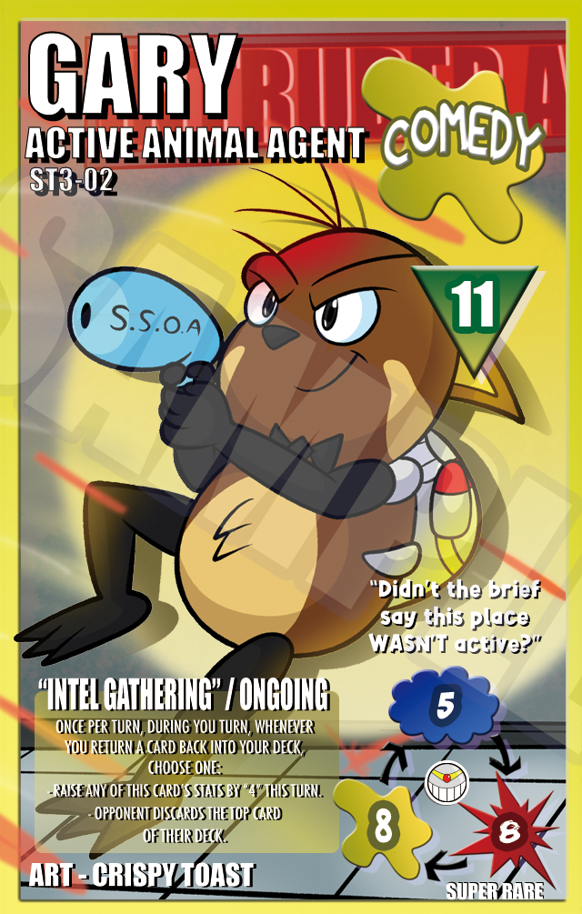 ST3-02 Gary: Active Animal Agent - Crispy Toast