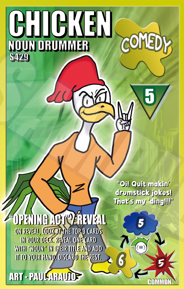 S429 Chicken: NOUN Drummer - Paul Araujo