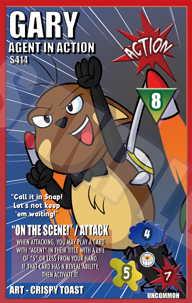 S414 Gary: Agent in Action - Crispy Toast