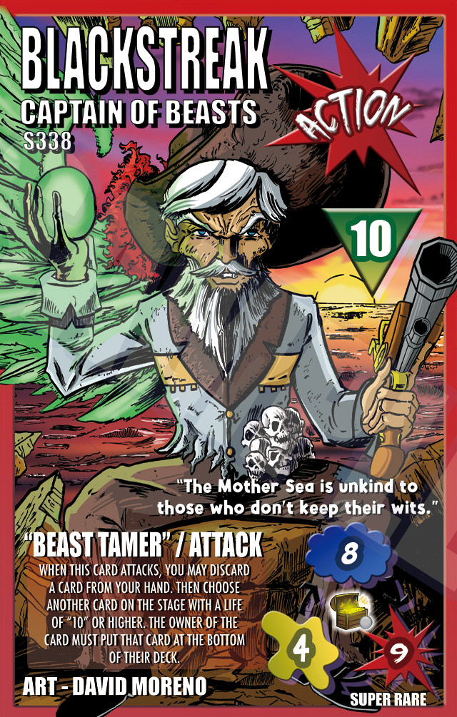 S338 Blackstreak: Captain of Beasts - David Moreno