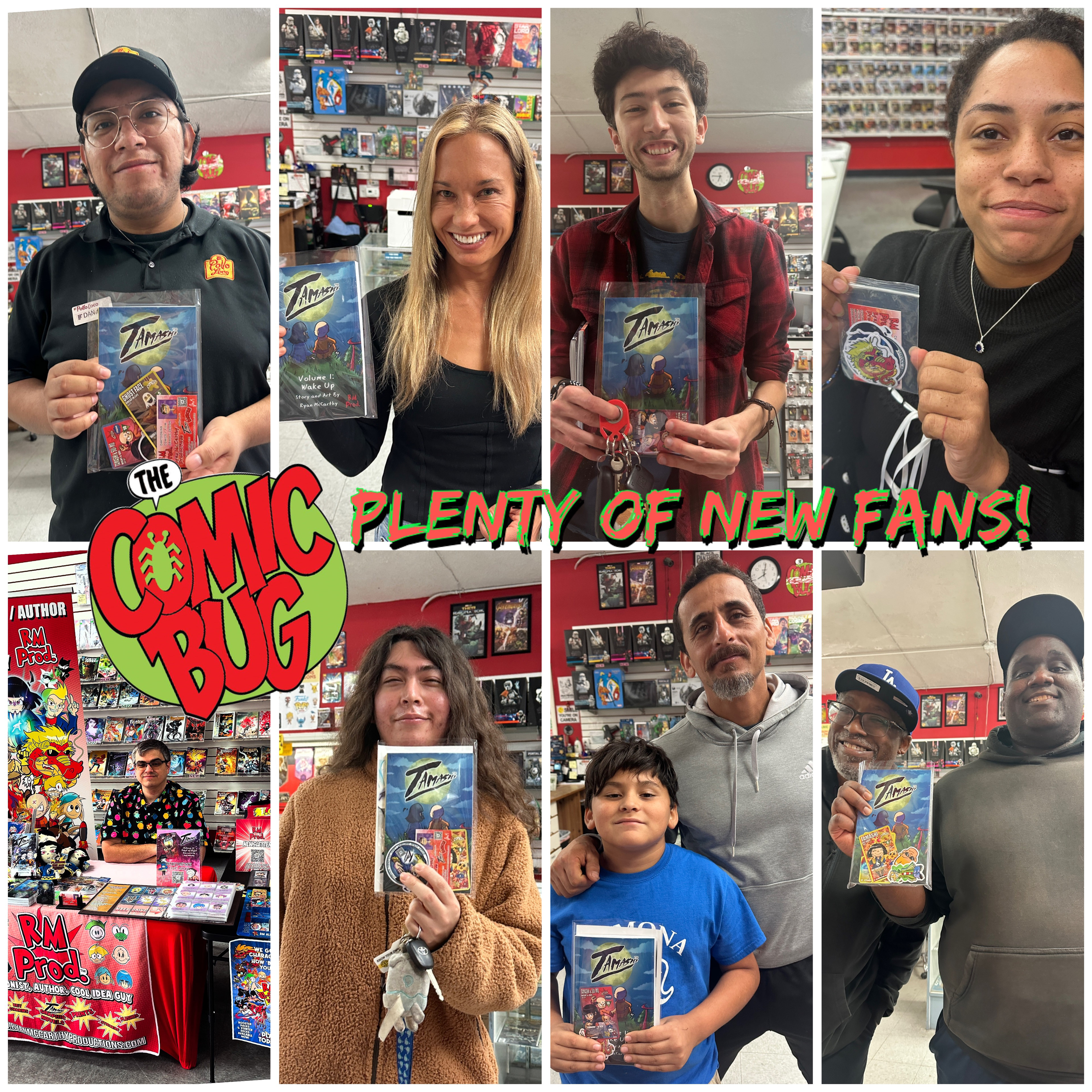 Book Signing - The Comic Bug