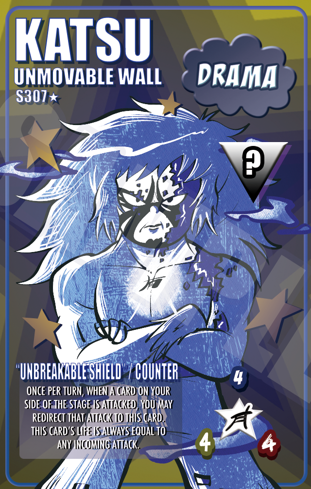 S307★ Katsu: Unmovable Wall