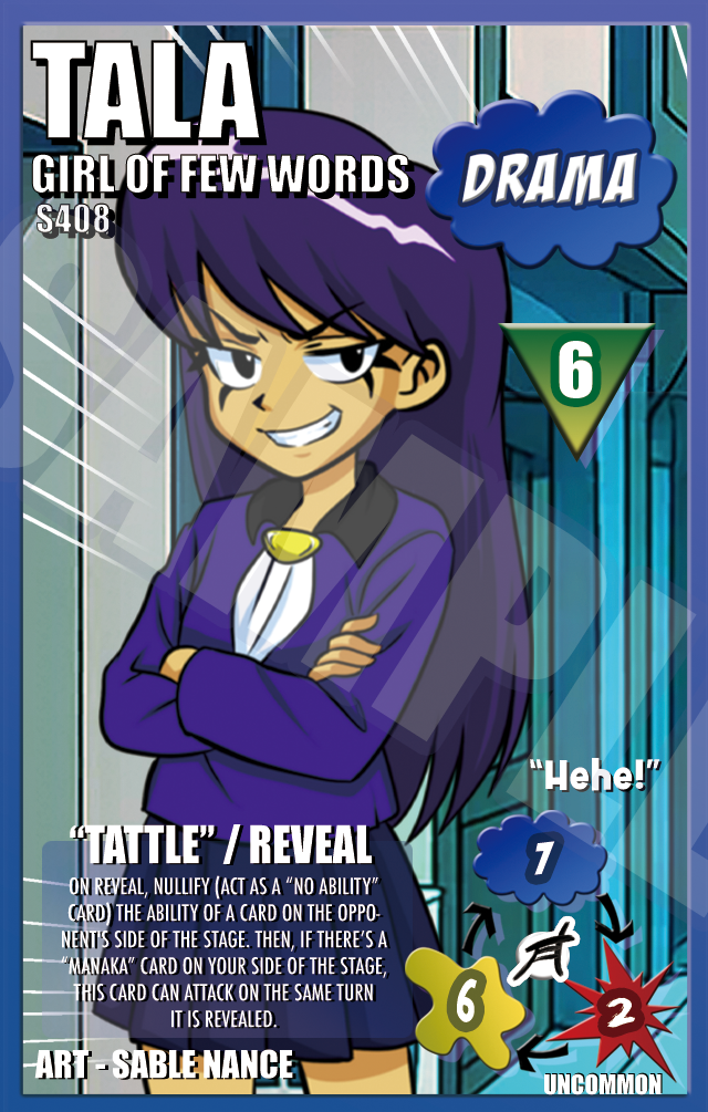 S408 Tala: Girl of Few Words - Sable Nance