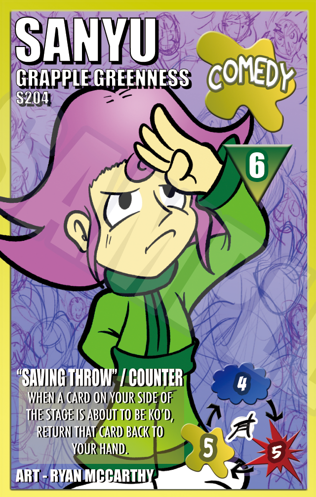 S204 Sanyu: Grapple Greenness - Ryan McCarthy (Starter Variant)