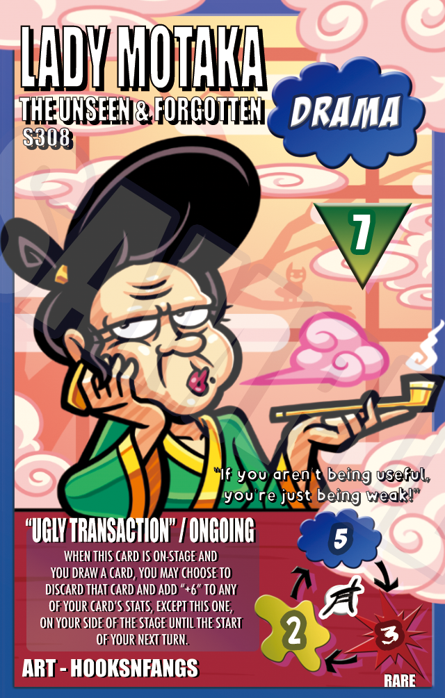 S308 Lady Motaka: The Unseen & Forgotten - Hooksnfangs