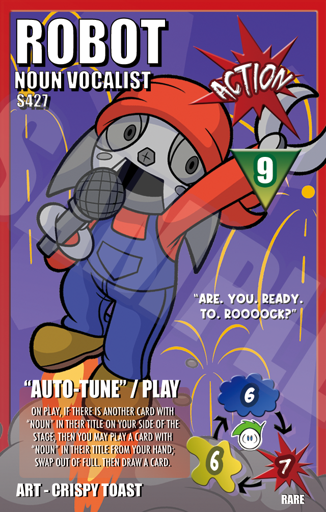 S427 Robot: NOUN Vocalist - Crispy Toast