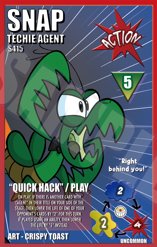S415 Snap: Techie Agent - Crispy Toast