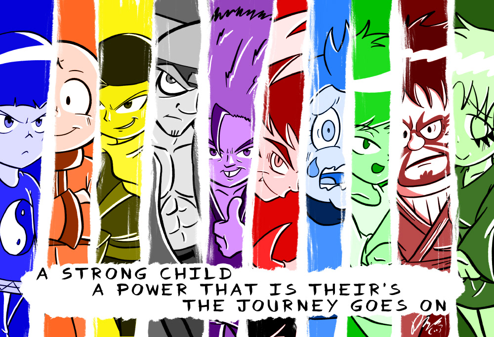 The Journey Goes On - Anniversary Illustration - (2020)