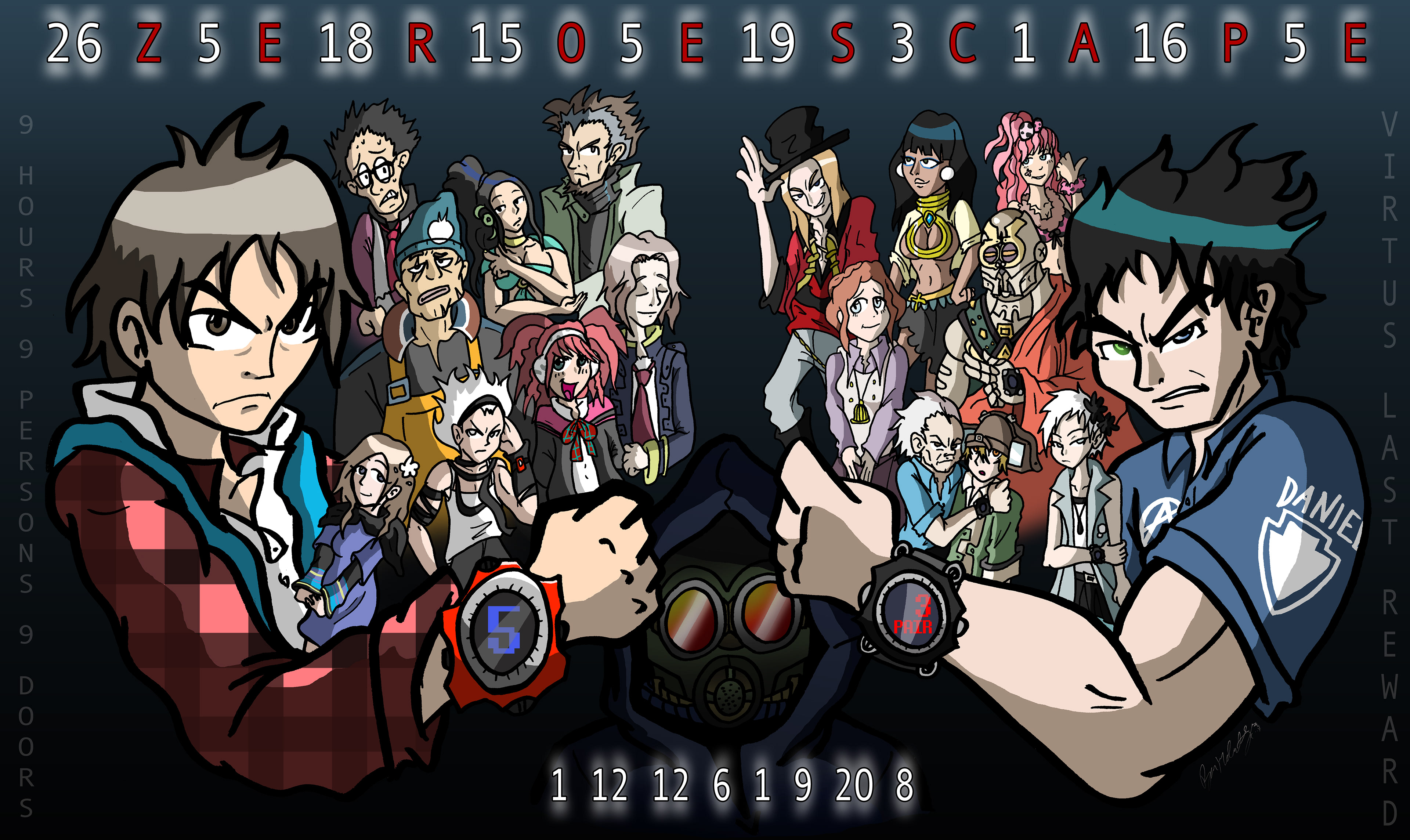 Zero Escape: All Faith (Contribution for the Thank You Zero Escape Project) 2016
