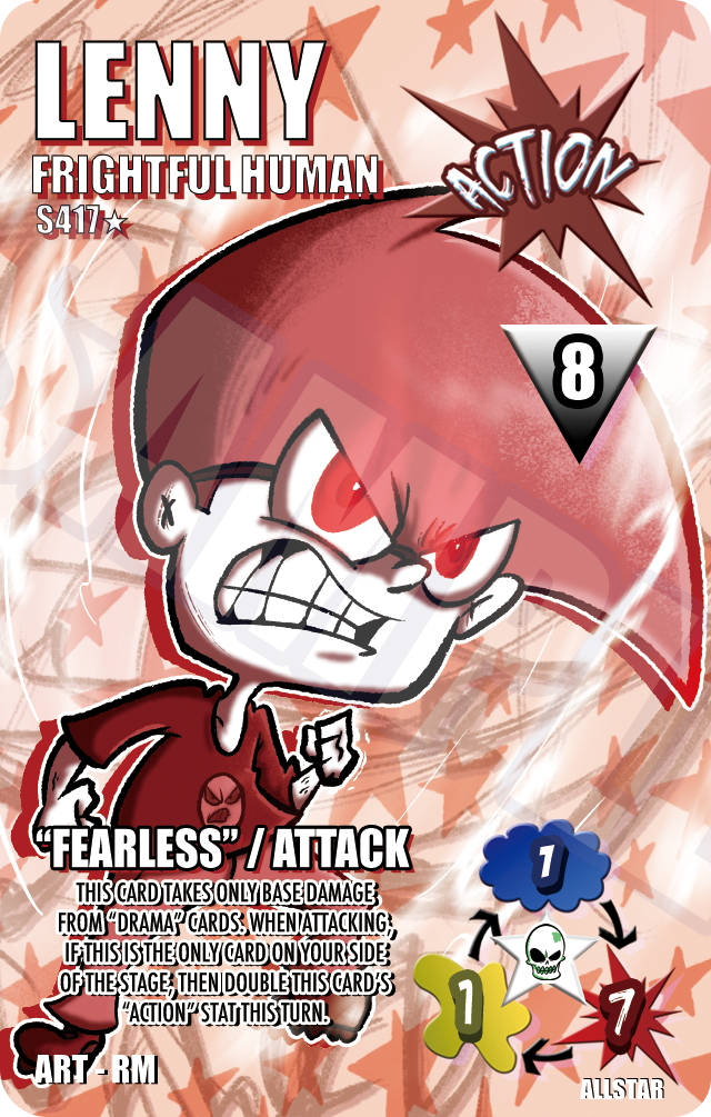 S417★ Lenny: Frightful Human