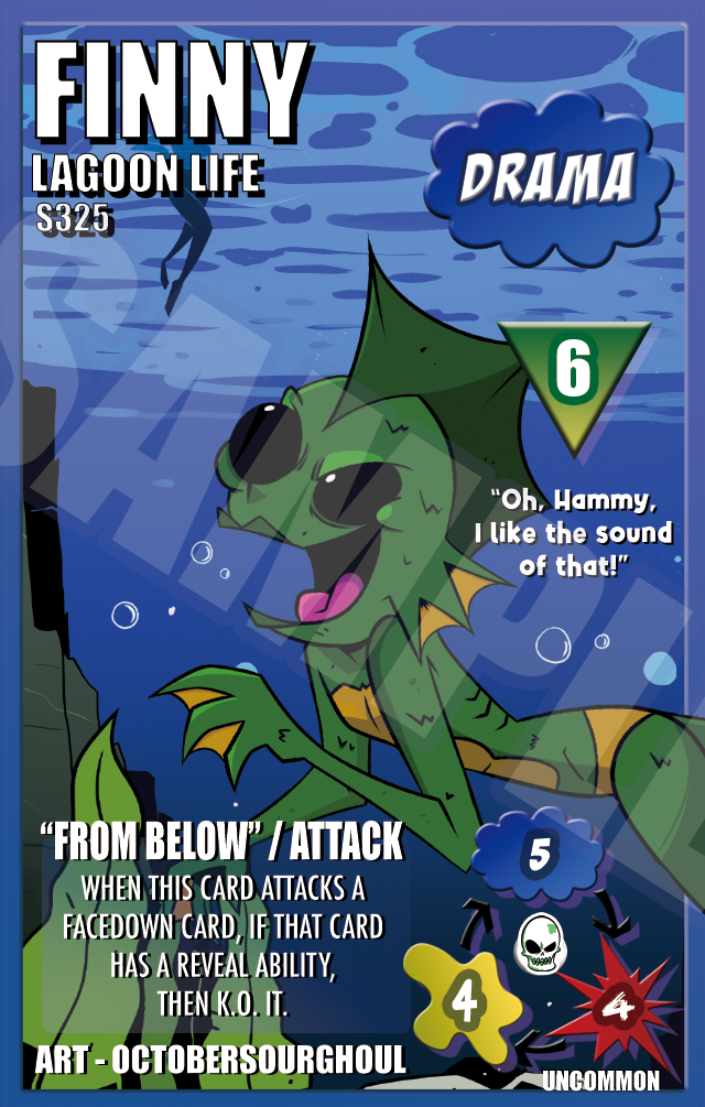 S325 Finny: Lagoon Life - October Sour Ghoul