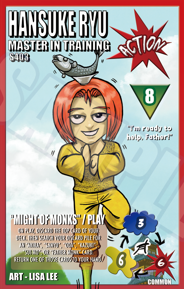 S403 Hansuke Ryu: Master in Training - Lisa Lee