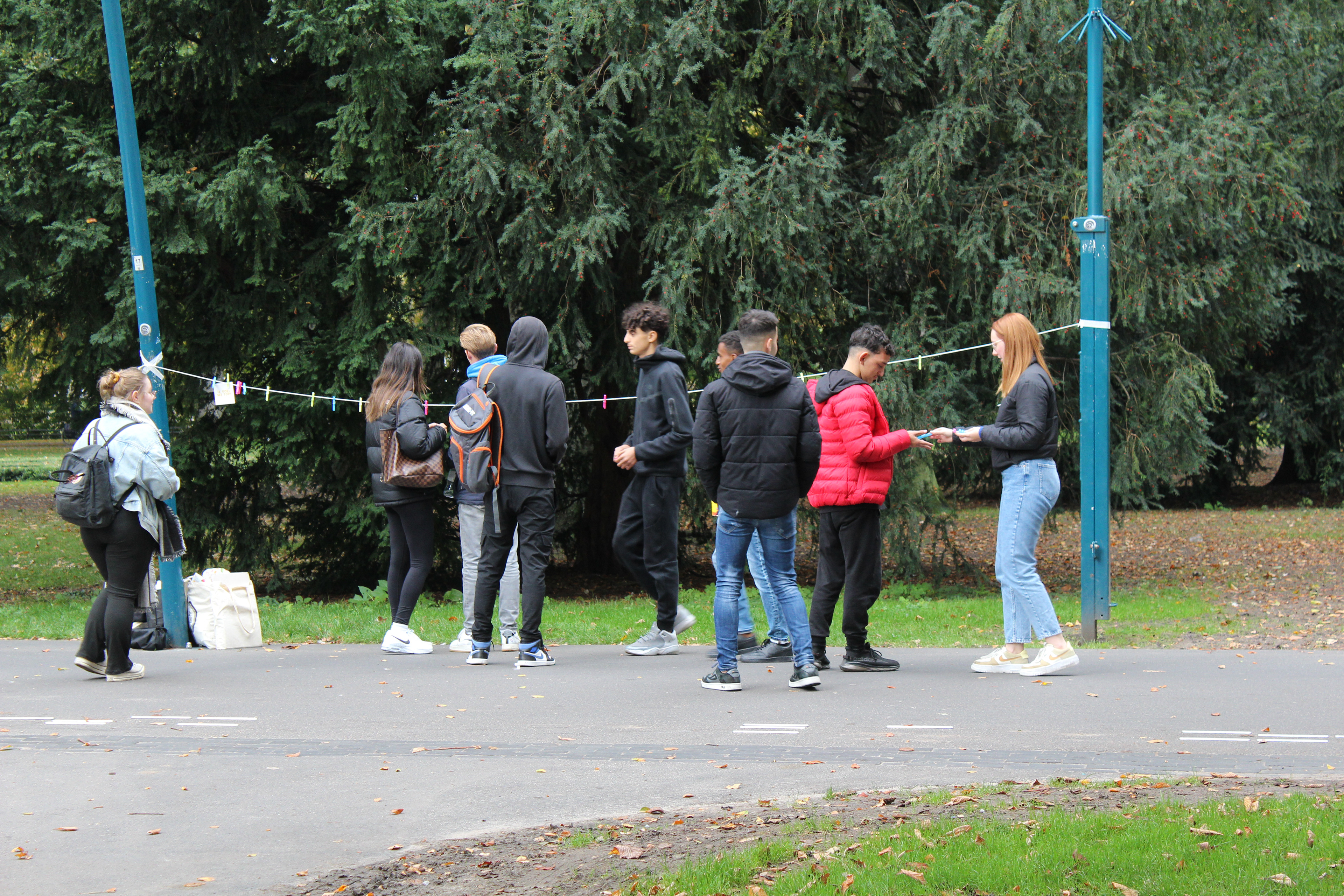 Experiment gevoelwaslijn