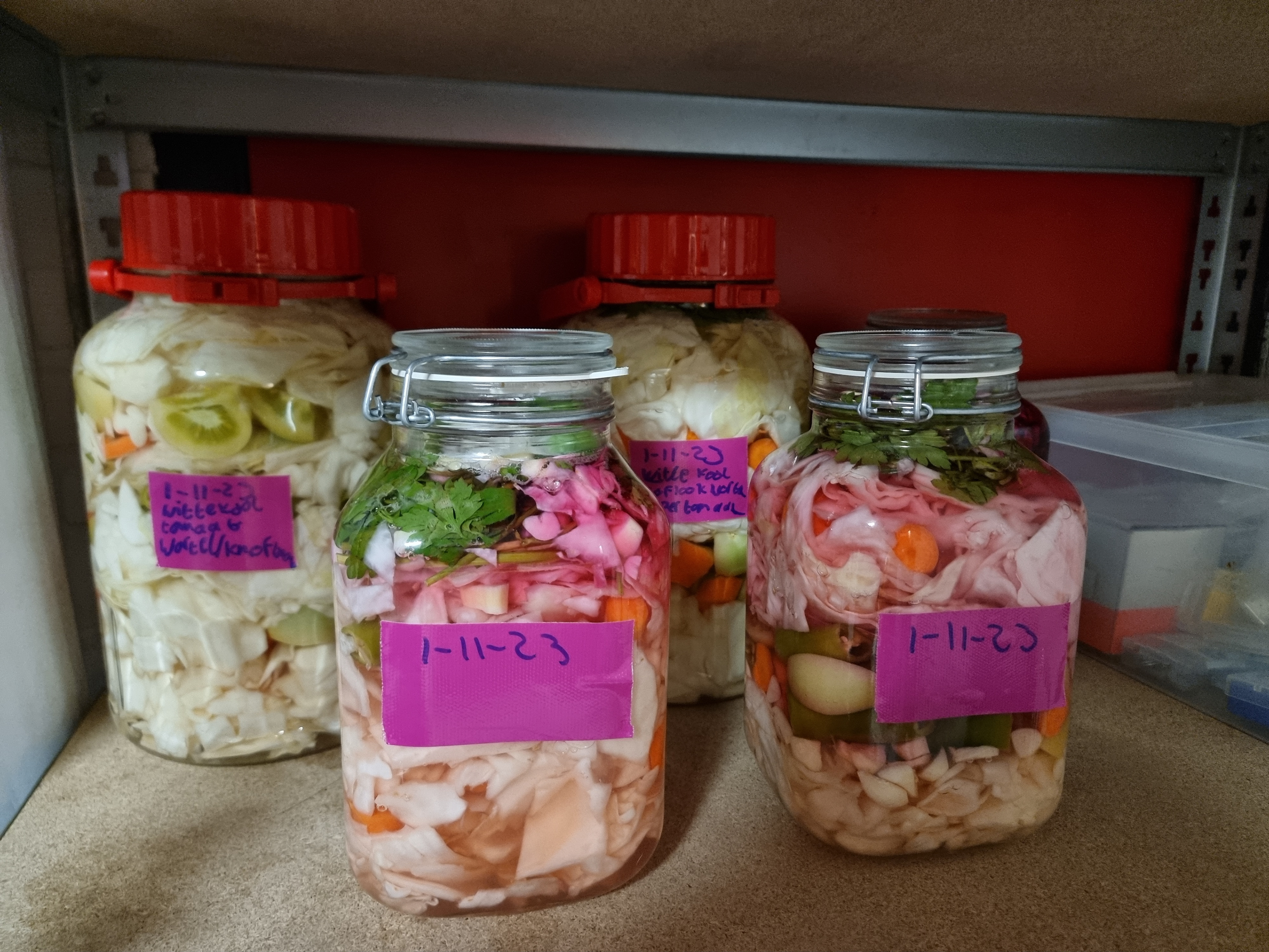 Opbrengst van de eerste kookworkshop