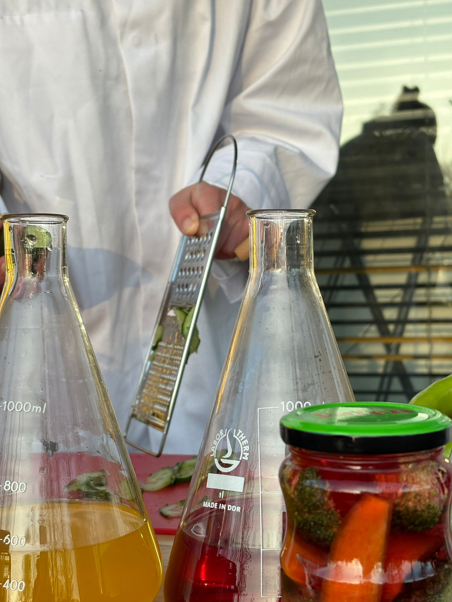 Tijdens de mad scientist interventie