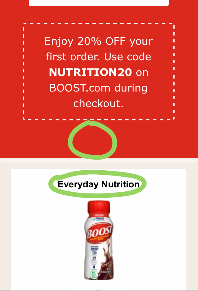 Font didn't load and too much space underneath the coupon
