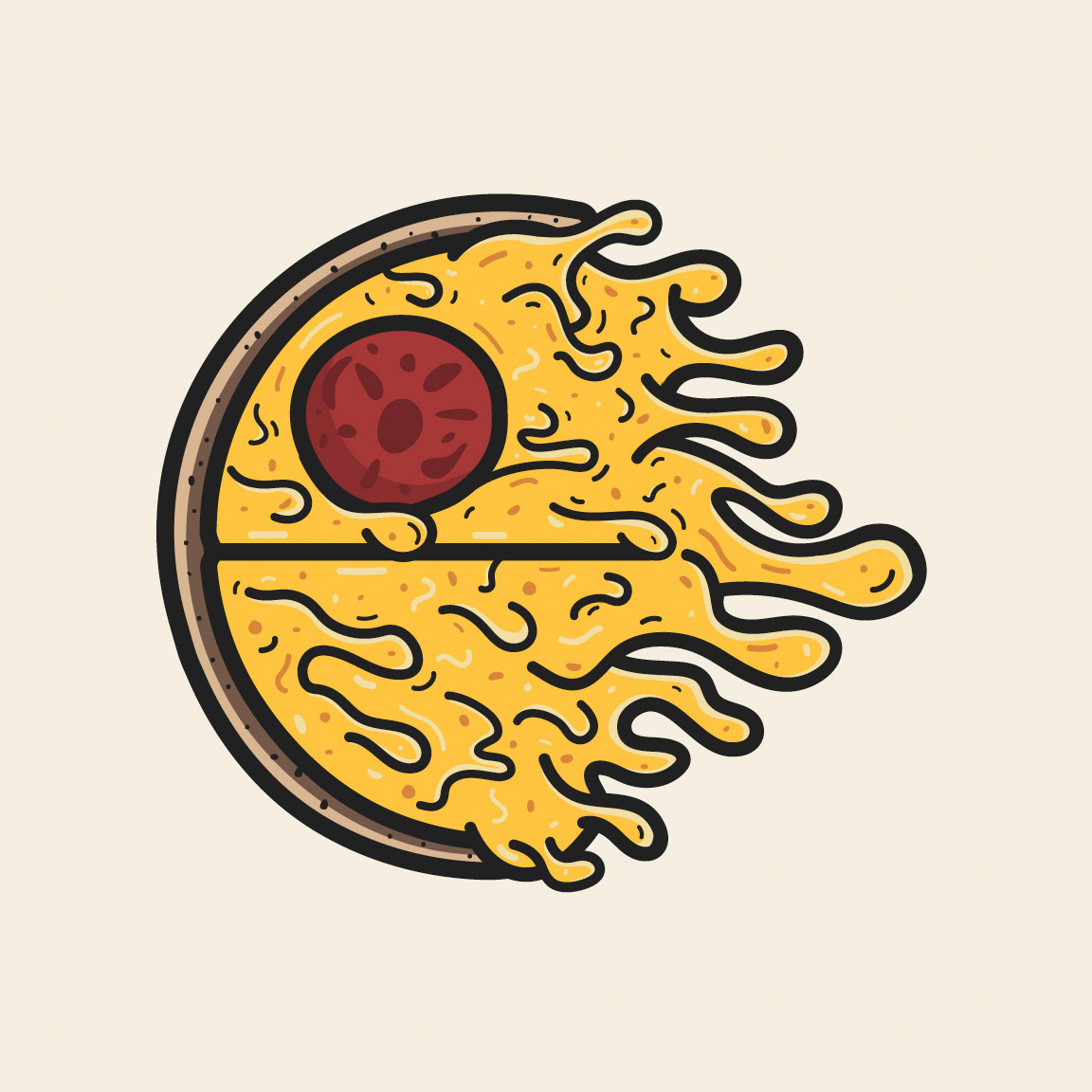 Pizza Death Star