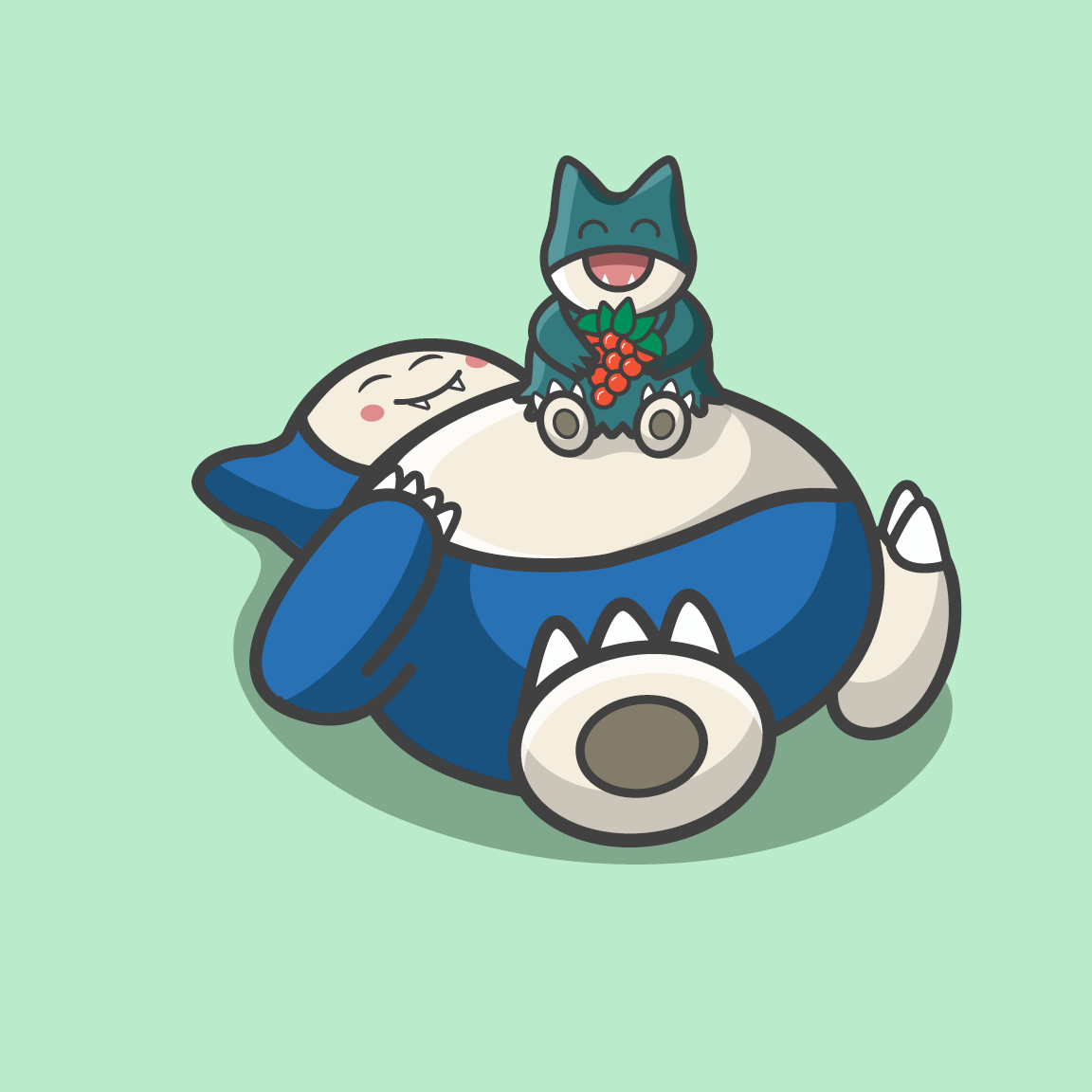 Snorlax & Munchlax