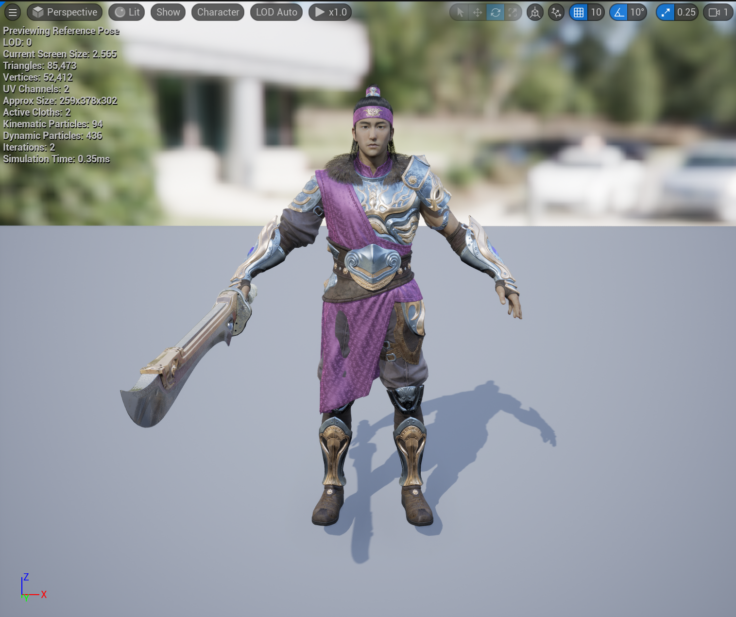 Kwang, Paragon Character Package, Fab Marketplace, 2024