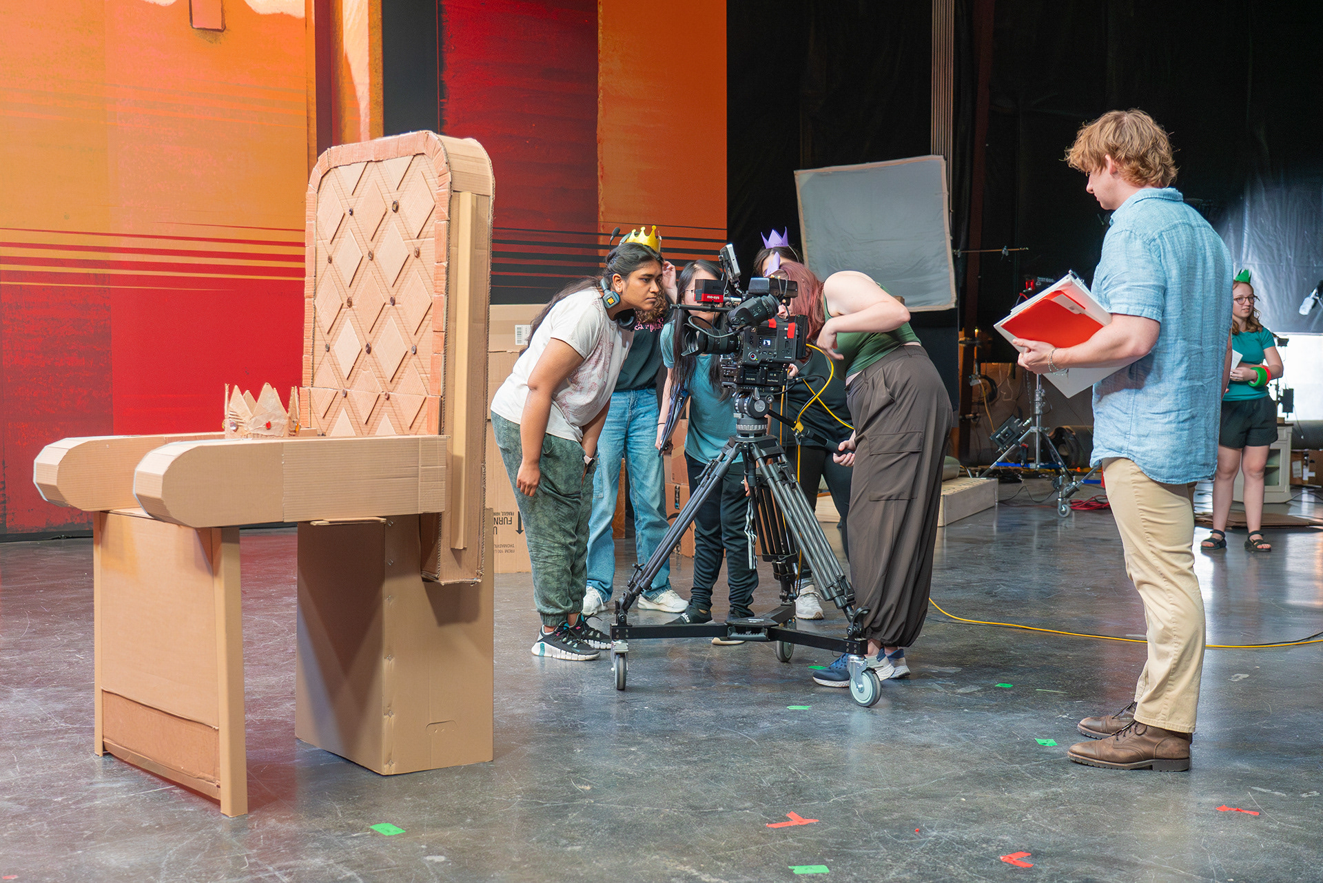 Production Day, Stray Vista Studios, 2024