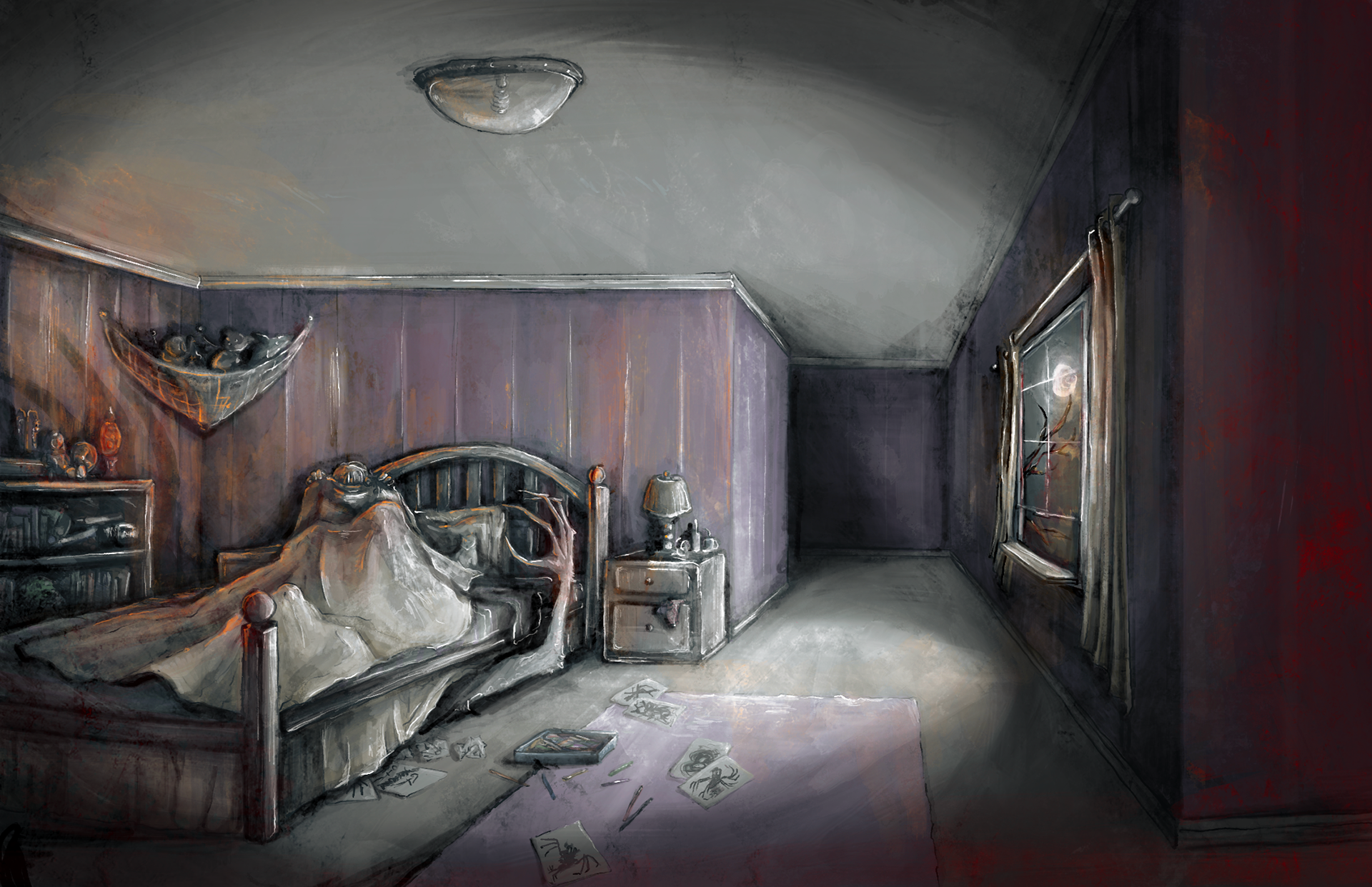 Scene 1 – bedroom