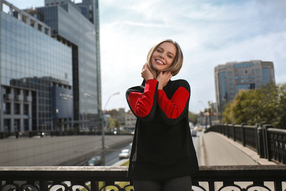 Commercial shot by Tiberiu Arsene with Anca Surdu for 4F Campaign.