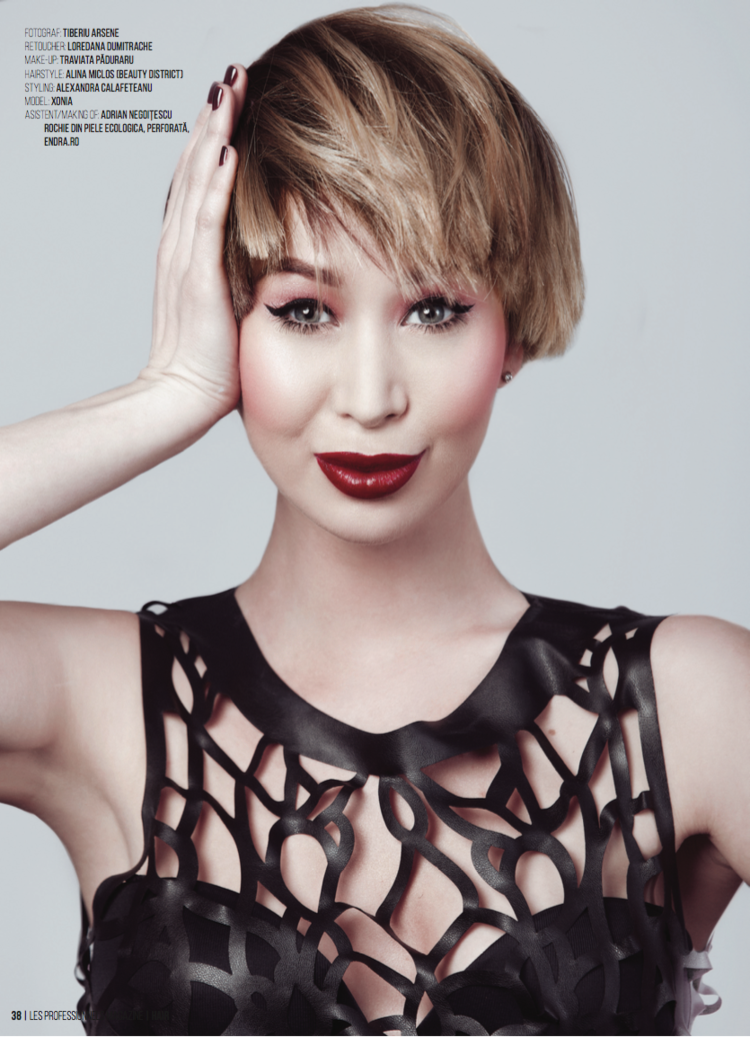 Beauty shot by Tiberiu Arsene with Xonia for Les Professionnels.