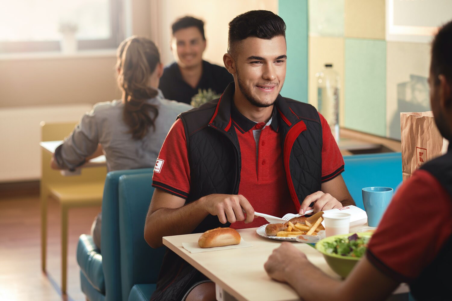 Commercial shots by Tiberiu Arsene, shot for Kaufland.