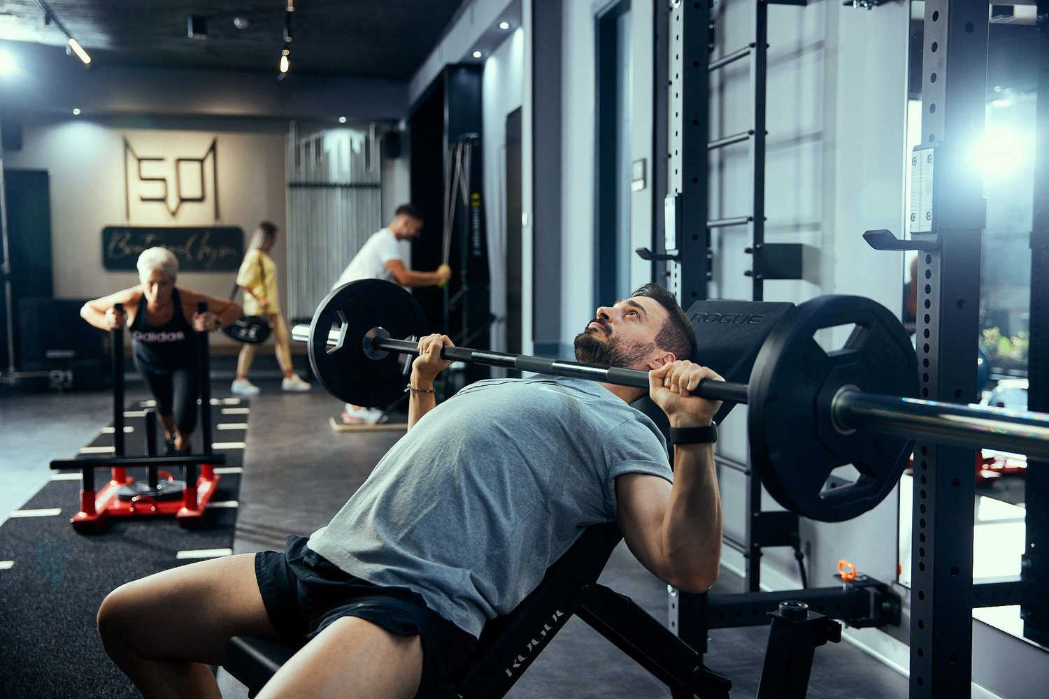 Commercial shots by Tiberiu Arsene, shot for M50 Gym.