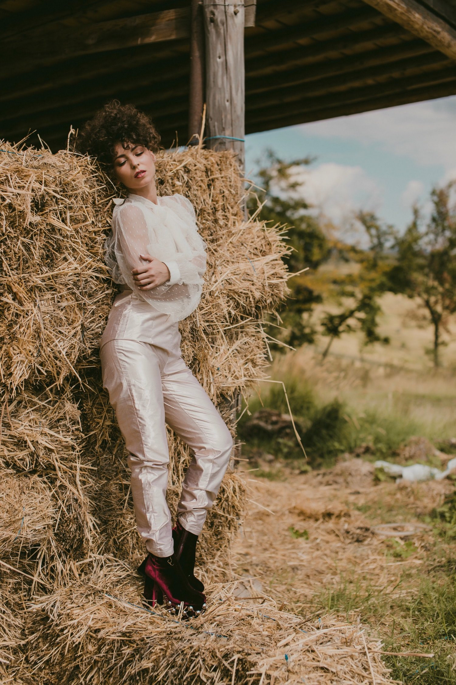 Fashion shot by Tiberiu Arsene with AMI for Avantaje.