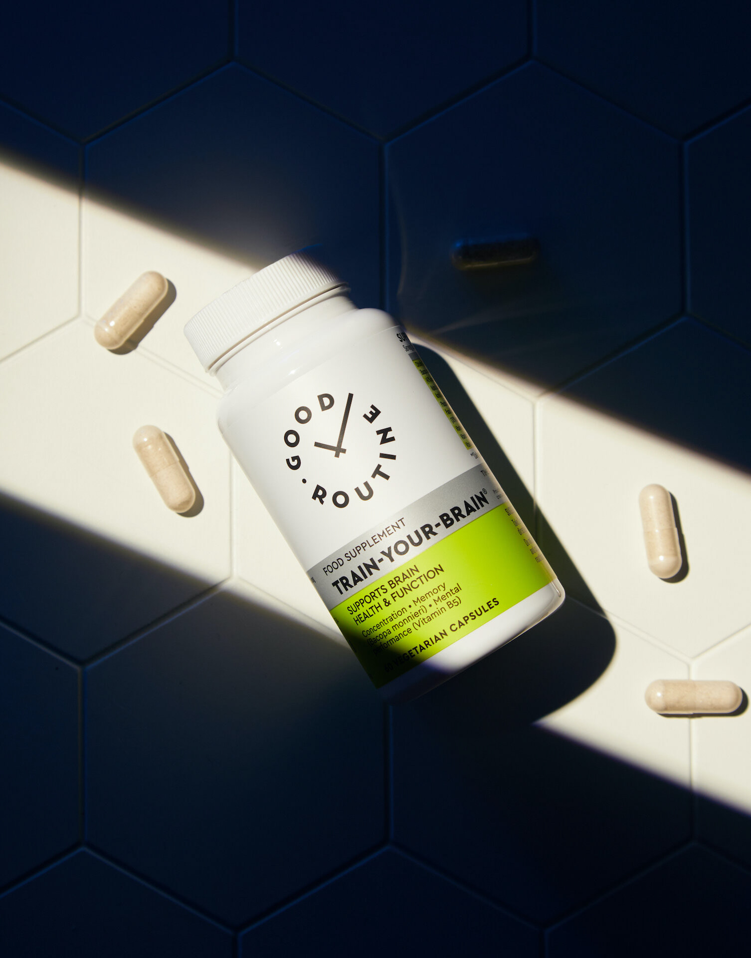 Product shots by Tiberiu Arsene, shot for Secom Good Routine.