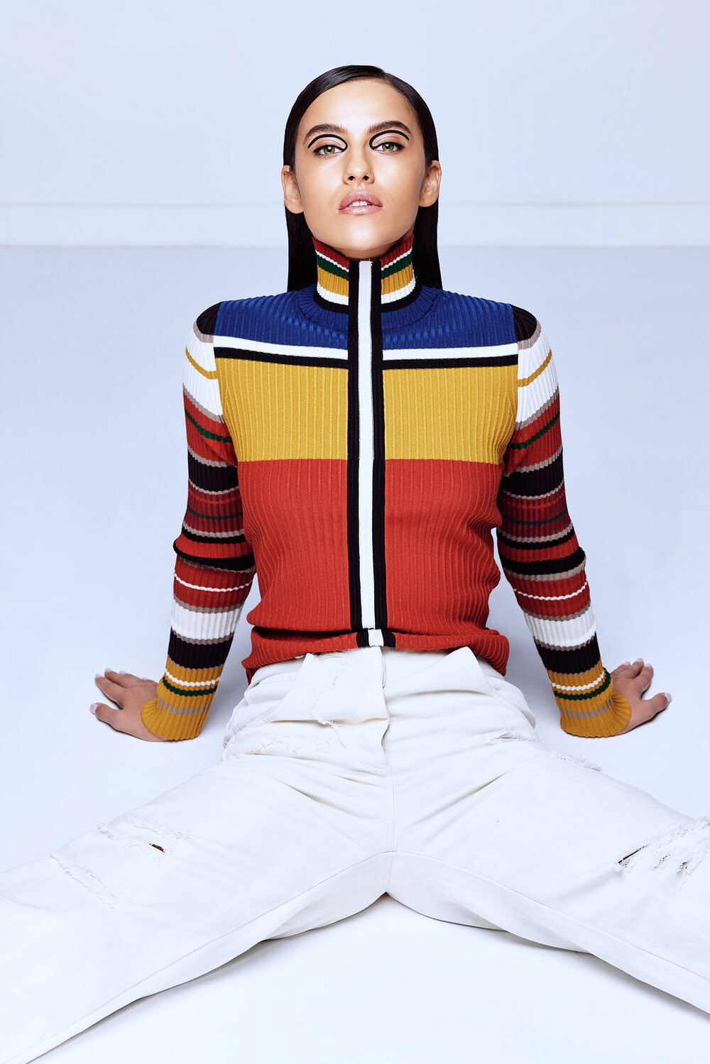 Fashion shot by Tiberiu Arsene with Rosse Stan for Unica.