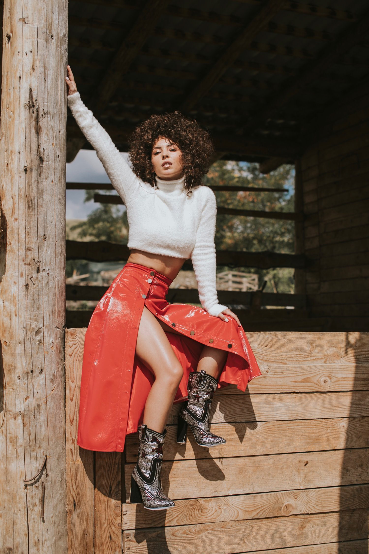 Fashion shot by Tiberiu Arsene with AMI for Avantaje.