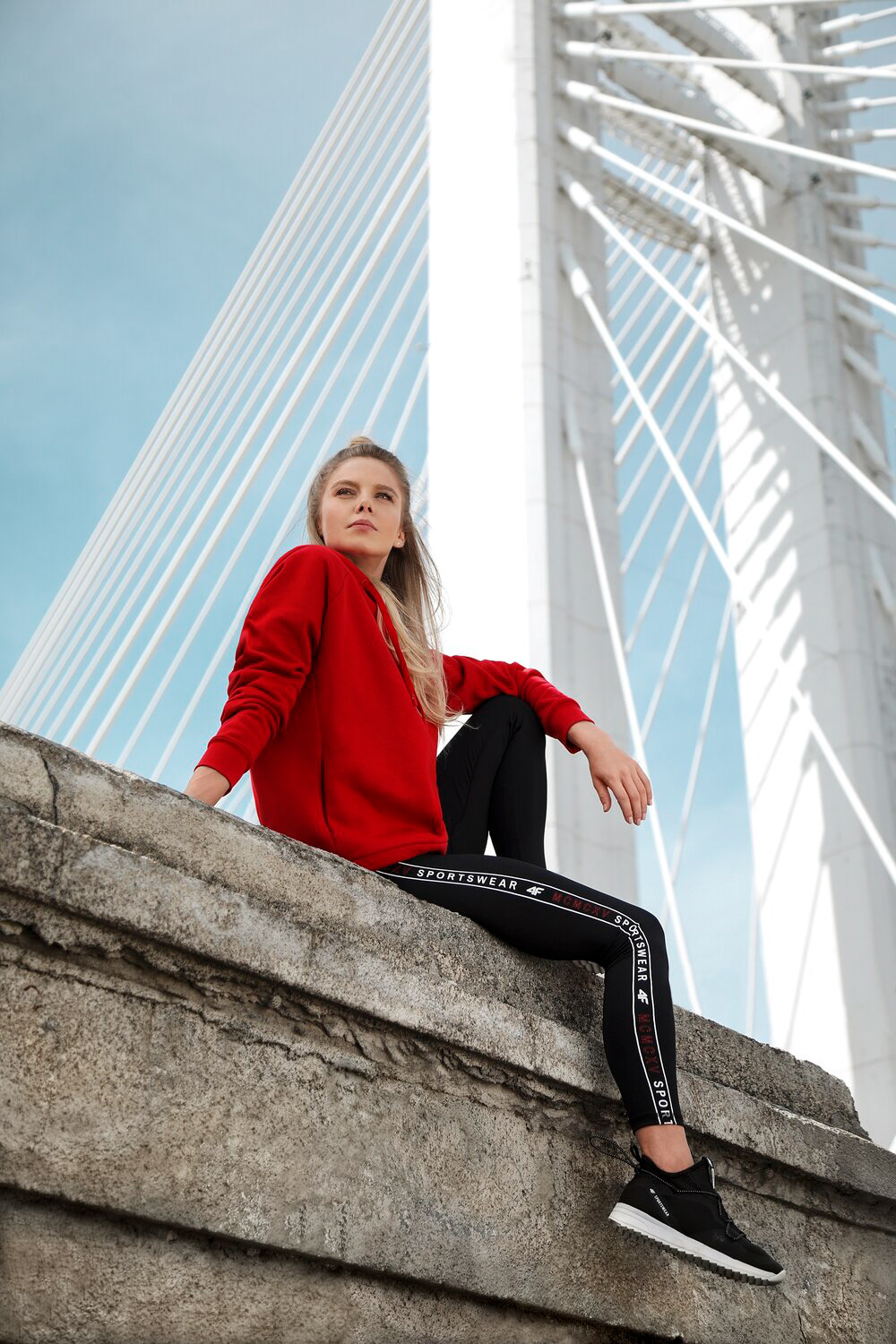 Commercial shot by Tiberiu Arsene with Anca Surdu for 4F Campaign.