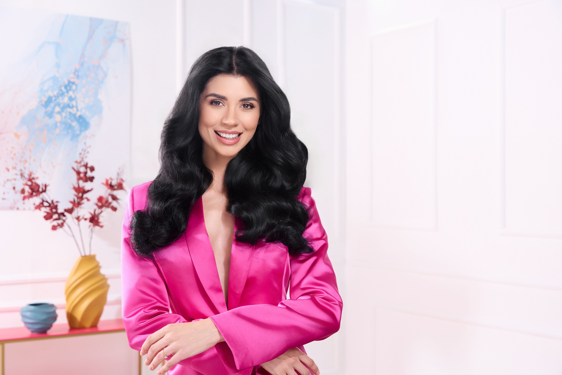 Commercial shot by Tiberiu Arsene with Cristina Stefan for L'Oréal.