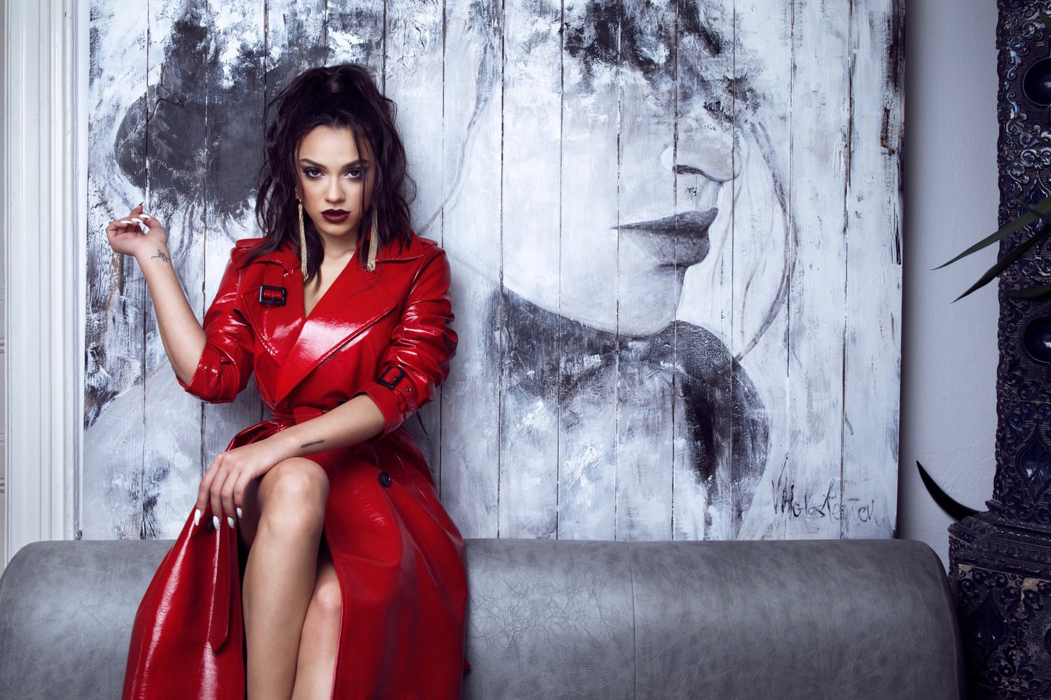 Fashion shot by Tiberiu Arsene with Karmen for Avantaje.