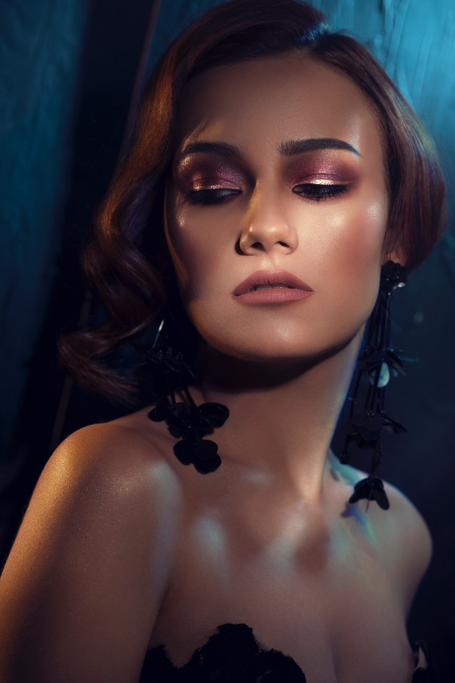 Beauty shot by Tiberiu Arsene with Mimi Pantea.