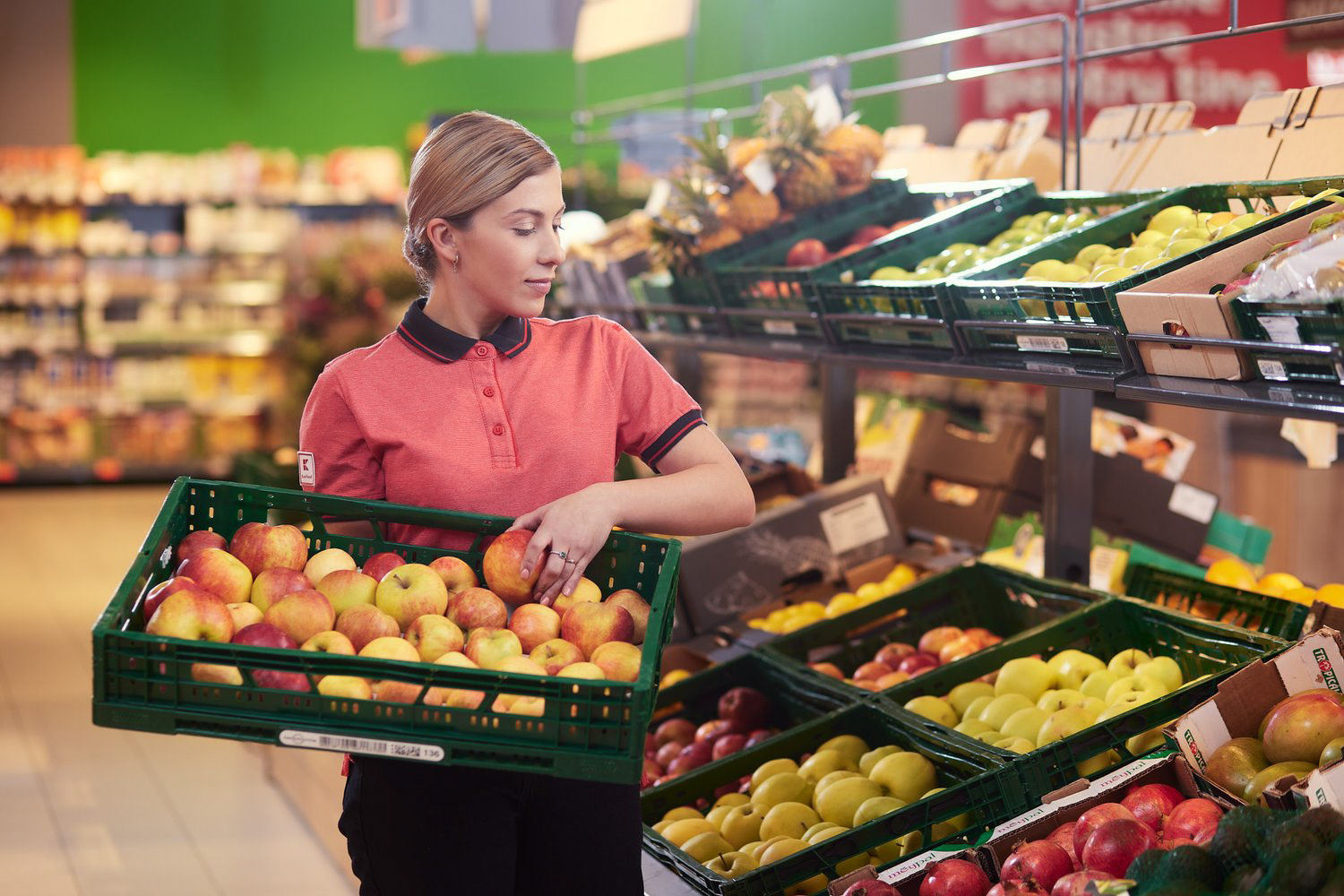 Commercial shots by Tiberiu Arsene, shot for Kaufland.
