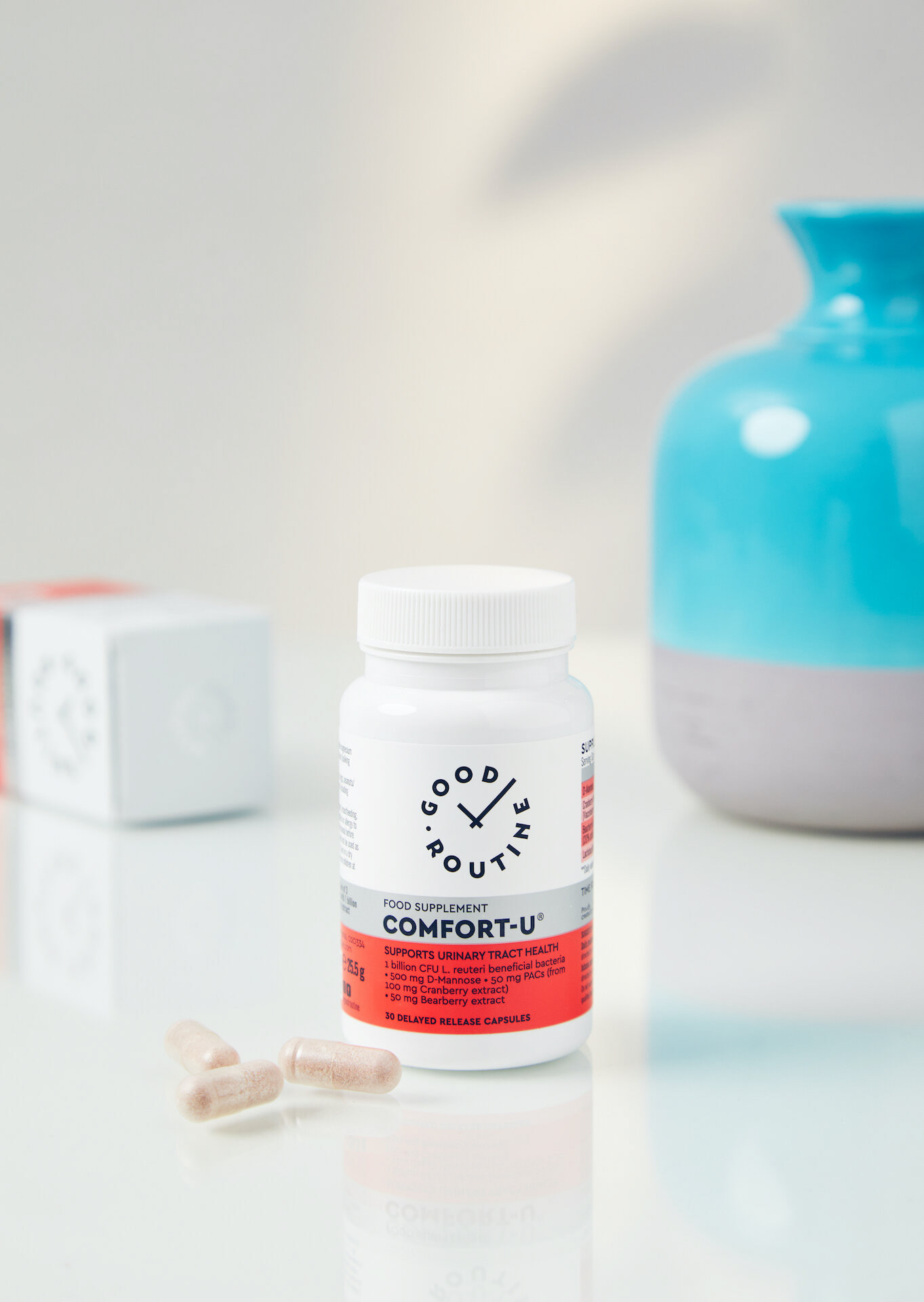 Product shots by Tiberiu Arsene, shot for Secom Good Routine.