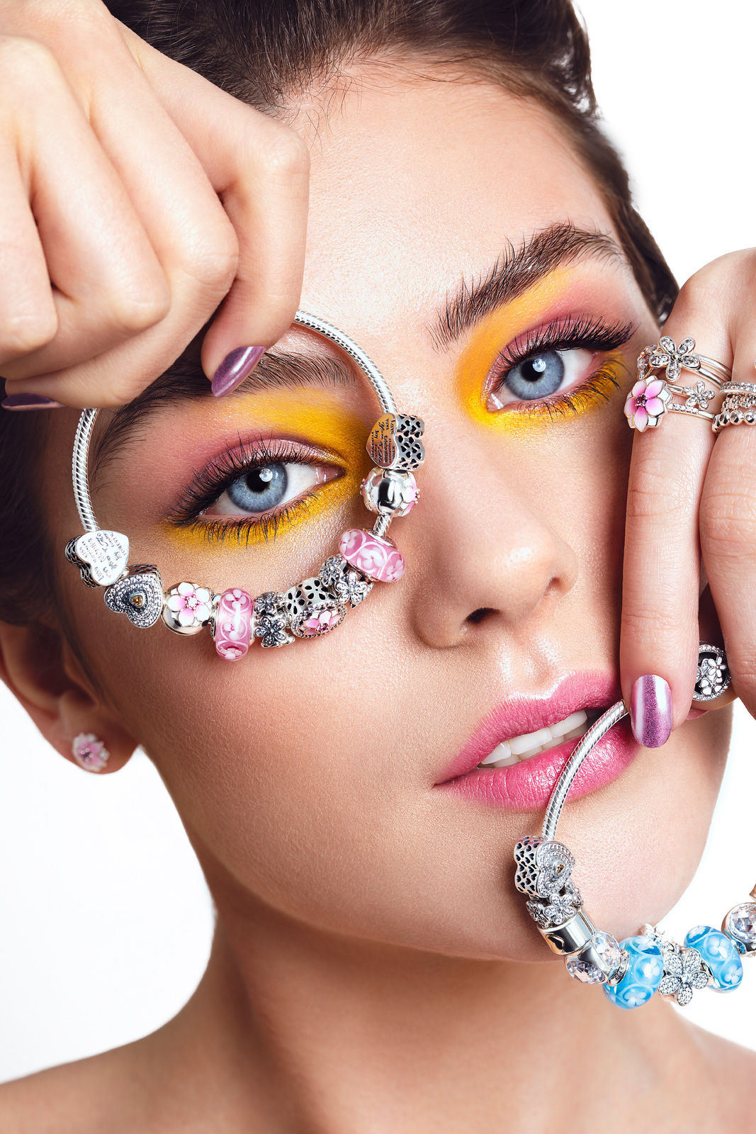 Commercial shot by Tiberiu Arsene with Nalia Porut for Pandora.