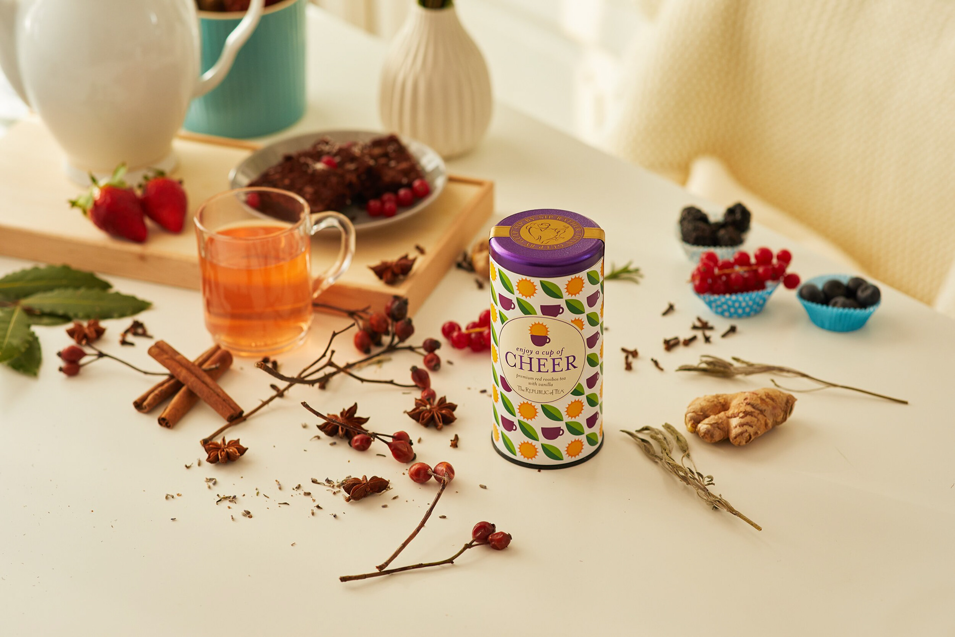 Product shots by Tiberiu Arsene, shot for Secom Republic of Tea.