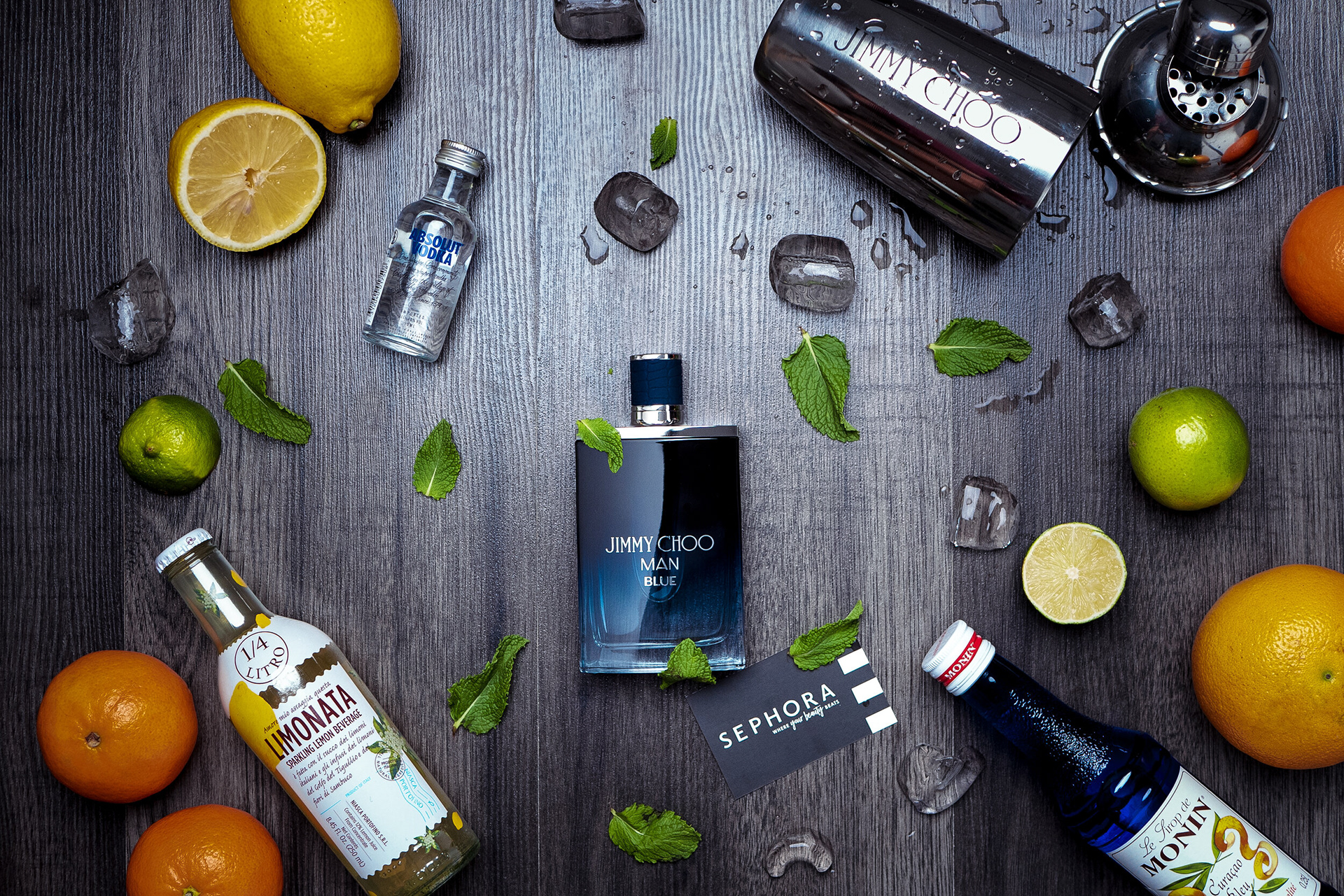 Product shots by Tiberiu Arsene, shot for Jimmy Choo, Sephora.