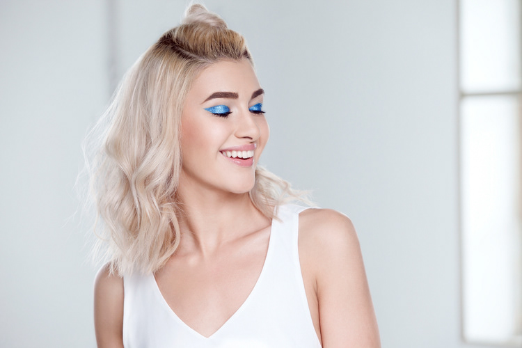 Commercial shot by Tiberiu Arsene with Alina Eremia for Oriflame.