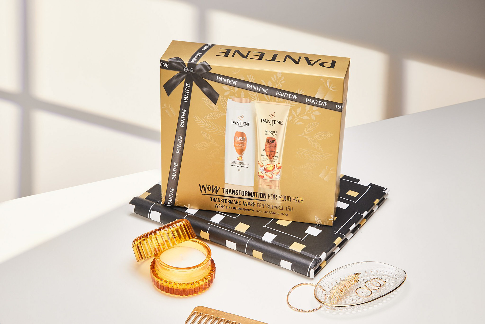 Product shots by Tiberiu Arsene, shot for Pantene.