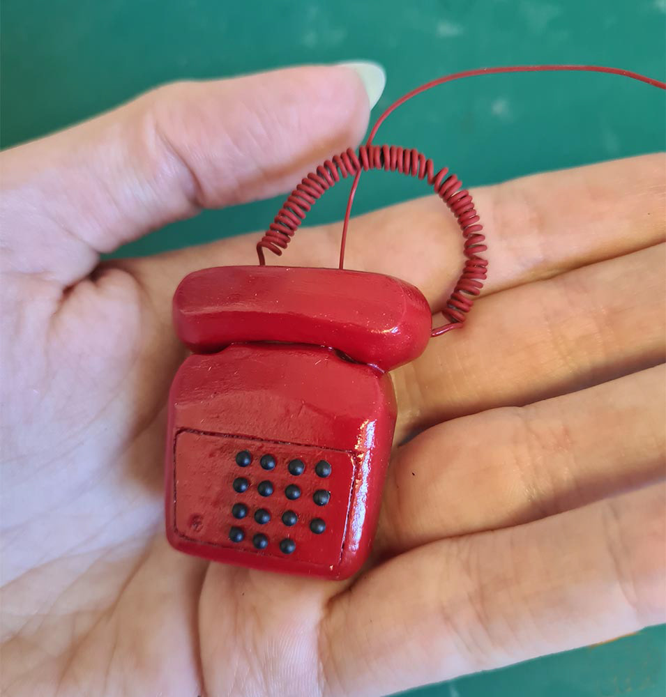 Finished phone.