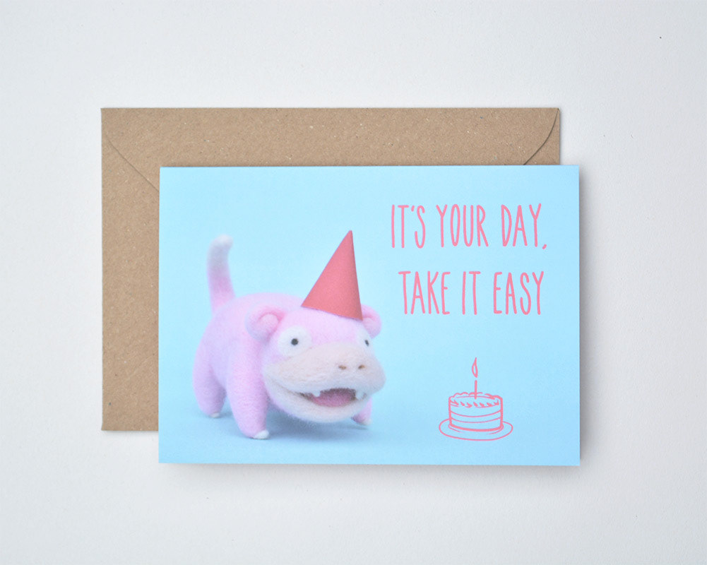 Birthday greeting card