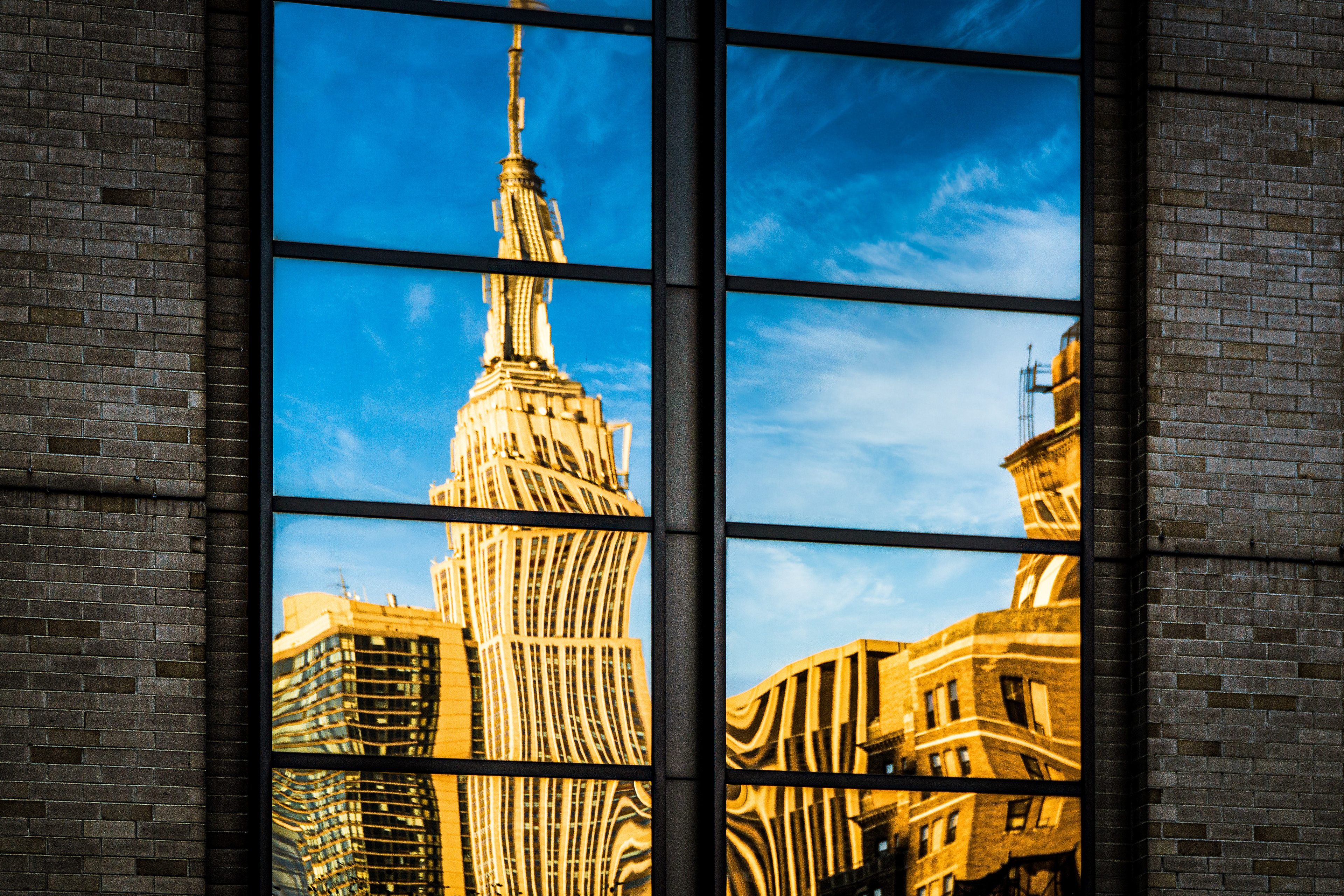 Empire State Reflection