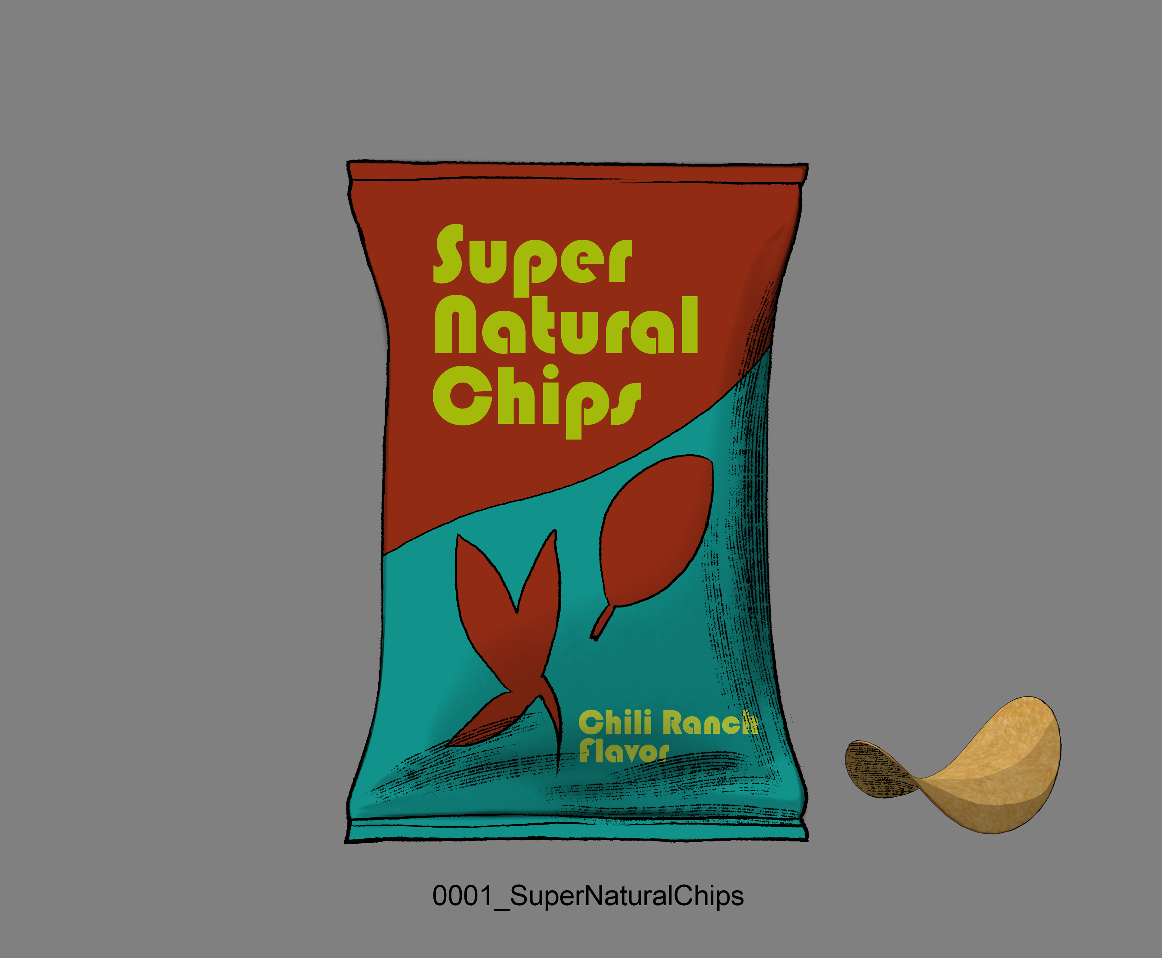 Snack chips prop Color/Texture for Curses!
